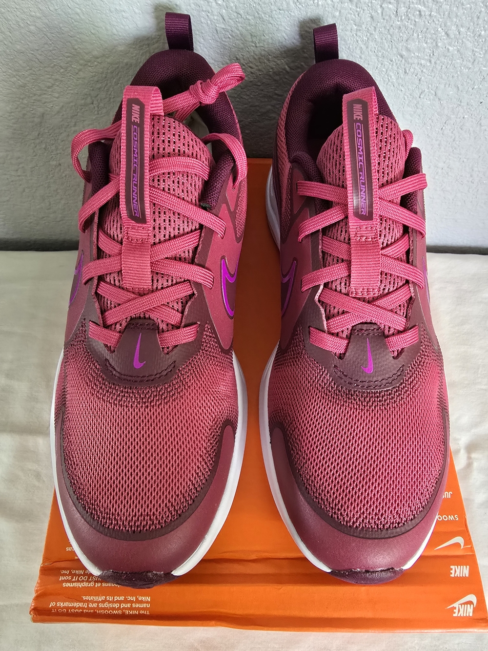 Nike Cosmic Runner Pink and Purple Athletic Sneaker - Picture 4 of 4